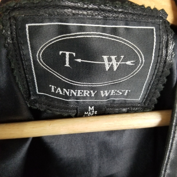 Mens Genuine Leather Vest black - Picture 5 of 5